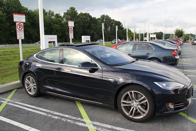 Charging Tesla Model S