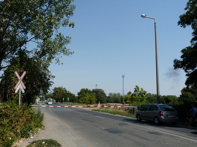 level crossing, Mohács