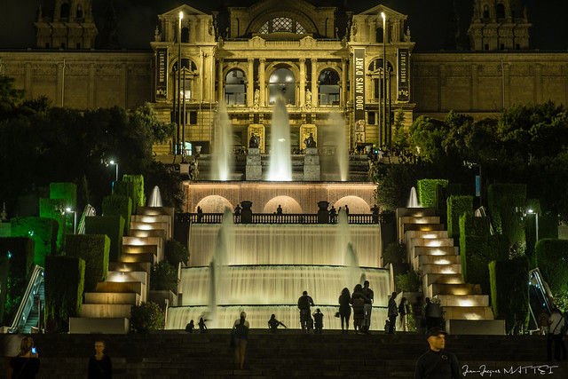 Magic fountain of Montjuic, Barcelona