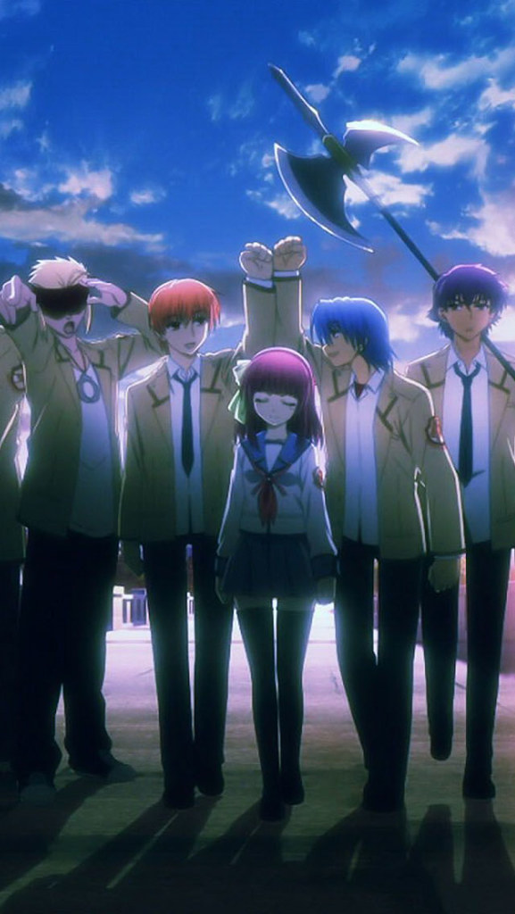 angel beats ending wallpaper