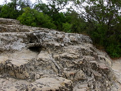 Outcrop geology on Mt. Bonnell