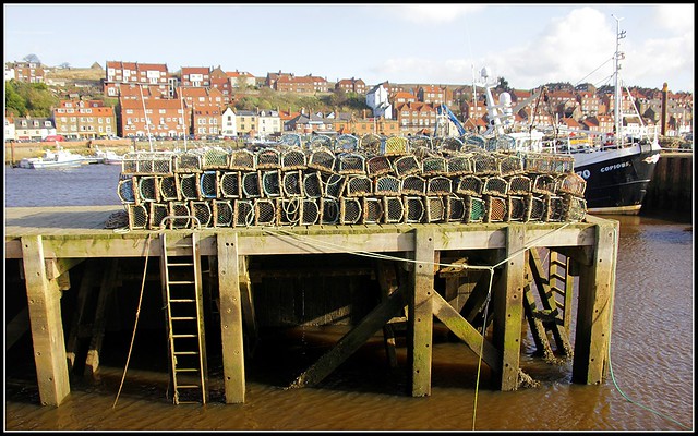 Lobster Pots on the Pier