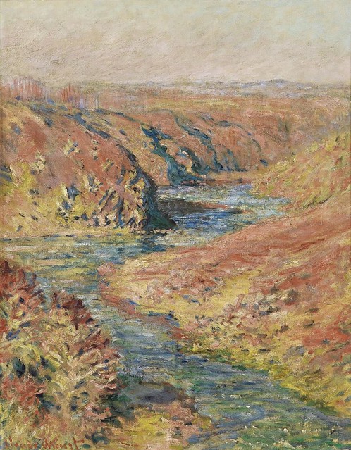 1889 Claude Monet Valley of the Creuse at Fresselines(private collection)(81 x 65 cm)