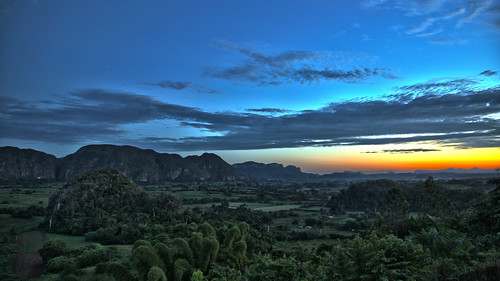 travel bw sunrise landscape cloudy cuba vinales 6d