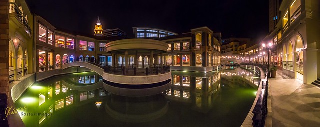 Venice Mall - Night Panorama