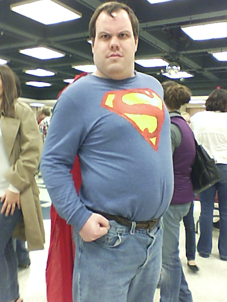 humor Juster Engel Homemade Superman costume | The logo is handpainted, that is… | Flickr