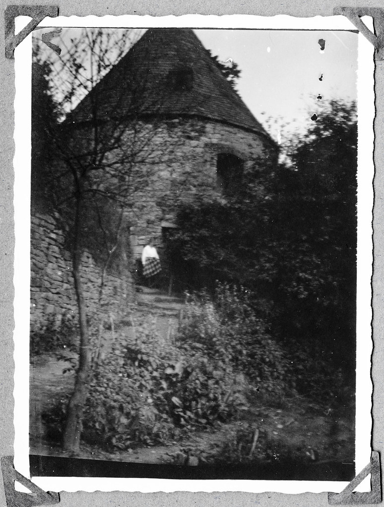 Archiv Chr005 Turm, Schlosses Hardenberg, Velbert, 1920er