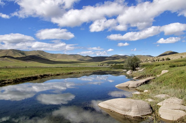 Orkhon river, Mongolia
