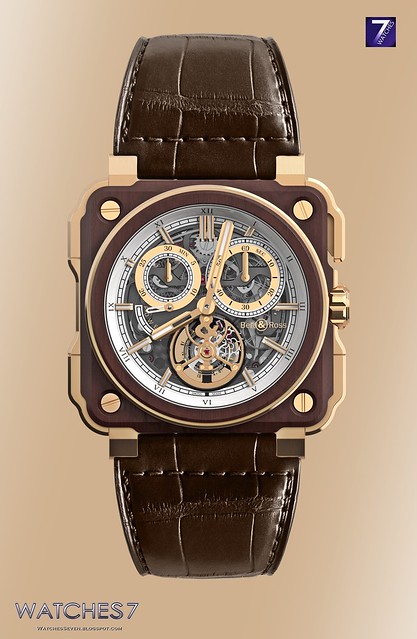 Bell & Ross – BR-X1 Instrument de Marine Tourbillon Chronograph Rose Gold and Rosewood 45 mm Limited Edition
