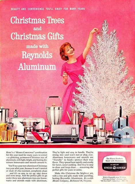 Is She Going to Decorate this Tree with Aluminum Appliances??