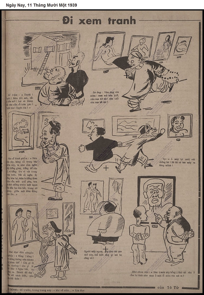 Đi xem tranh (tuần báo Ngày Nay 11-11-1939)