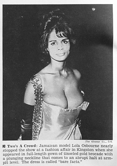 Jamaican Model Lola Osbourne - Jet Magazine, August 20, 1964