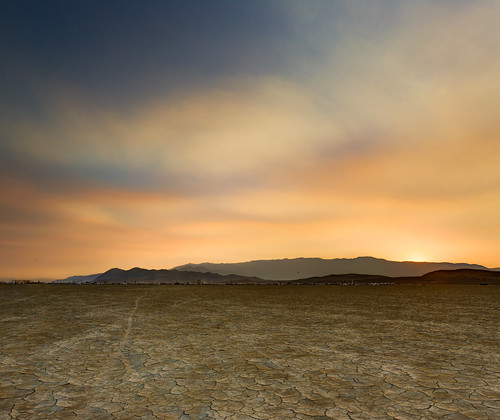 sunset landscape landscapes unitedstates desert nevada sunsets playa burningman blackrockcity brc 2013 bm13 burningman2013 bm2013