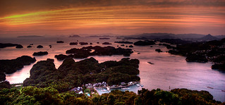 99 Island Sunset Panoramic