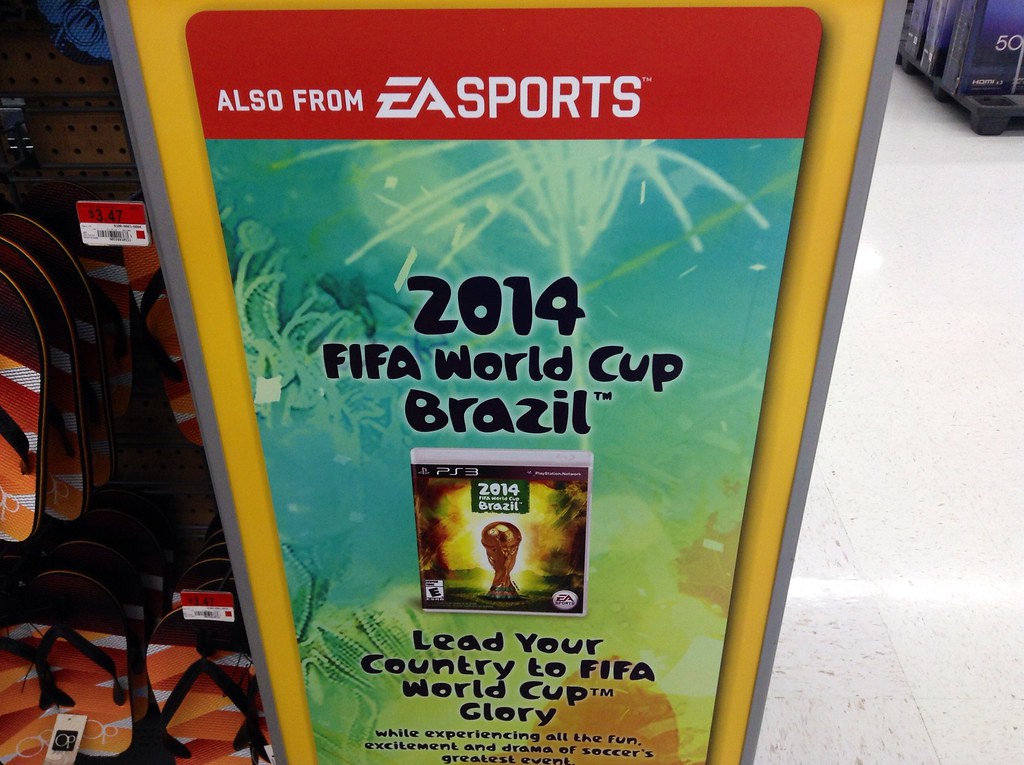 2014 FIFA World Cup Futbol Soccer Video Game Display at Wa… - Flickr