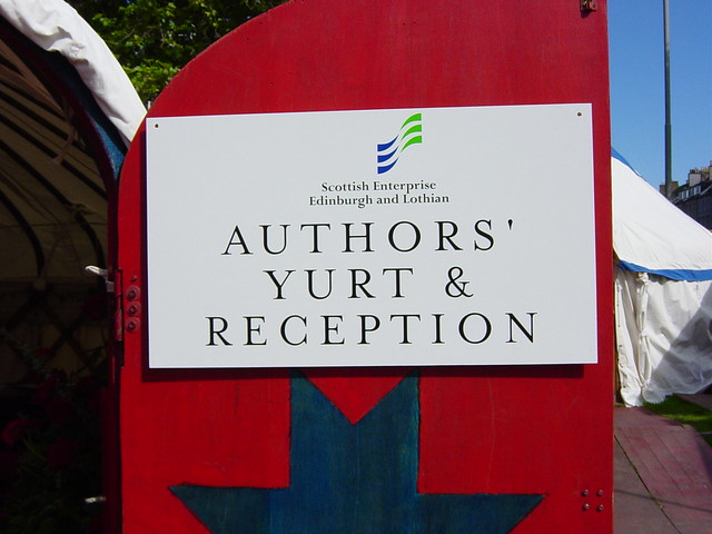 Welcome to the Authors' Yurt