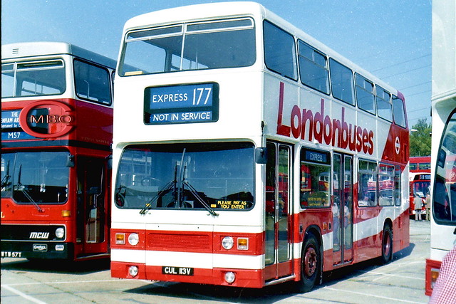 T113 CUL113V fresh overhaul 1983 Aldenham openday