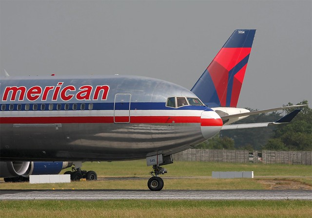 American Airlines            Boeing 767         N345AN