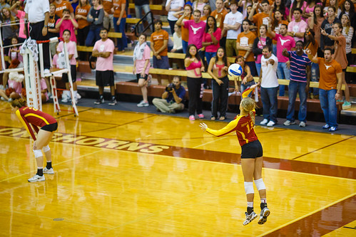 Texas vs. Iowa State Women's Volleyball