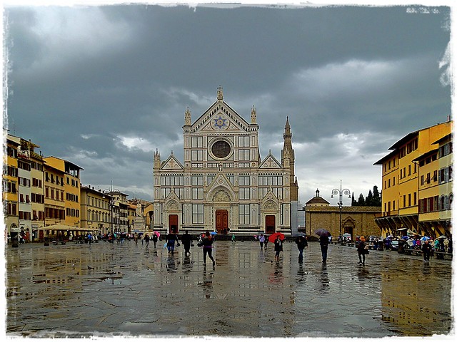 Regentage in Florenz