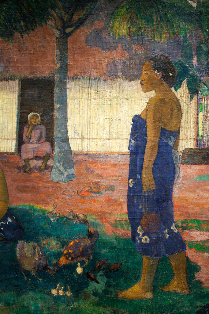 Why Are You Angry? (No te aha oe riri), Gauguin (1896 