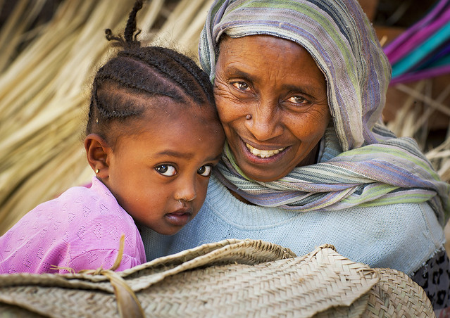 Mother And Baby, Mendefera, Eritrea