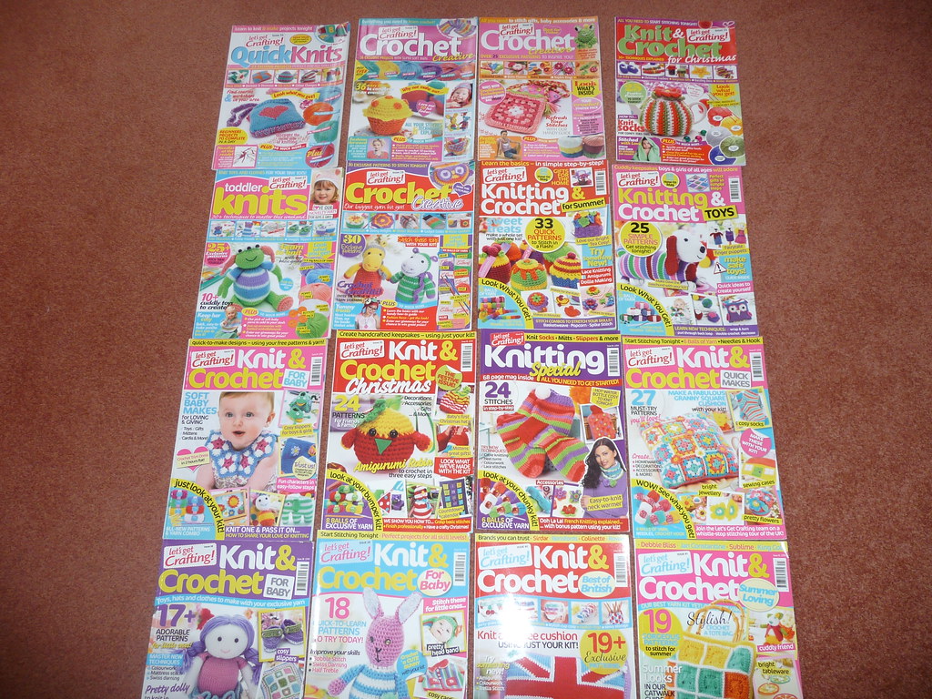 25 'Let's Get Crafting' magazines for sale to raise money for Stationery for SIBOL.
