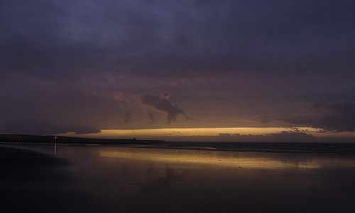 sunset sea beach water seaside cumbria northside calmwater workington westcumbria siddick