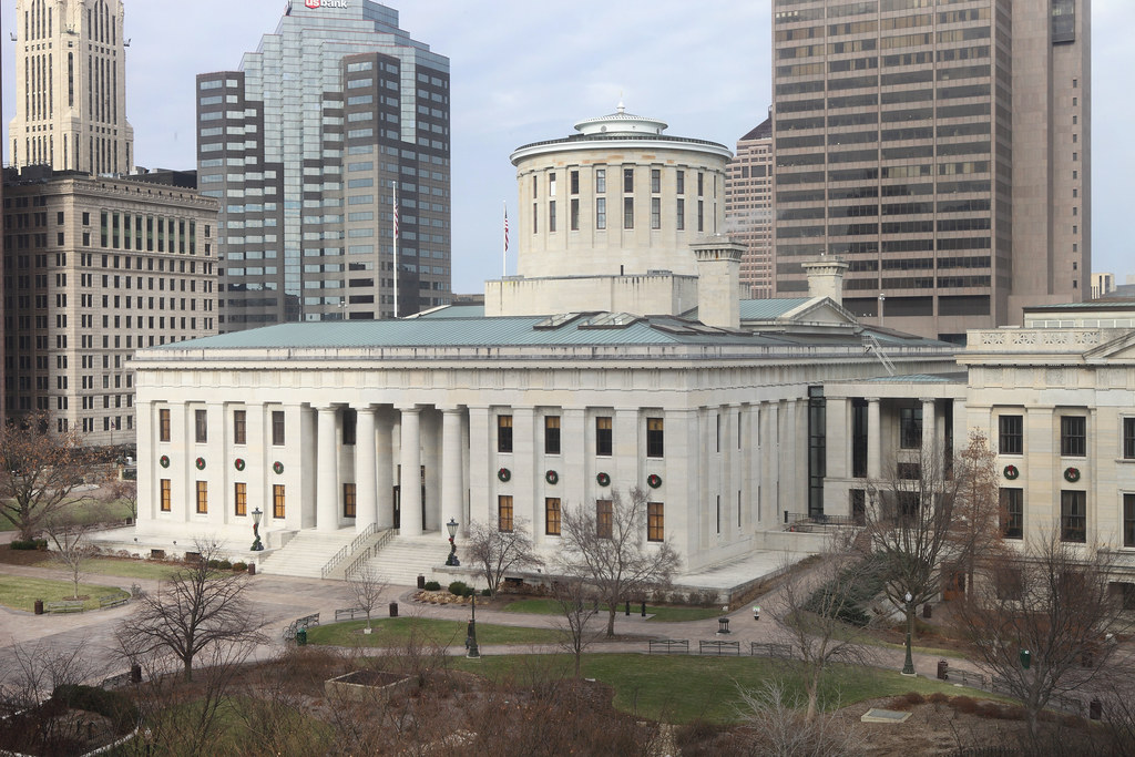 The Ohio Statehouse. Photo by Steven Miller; (CC BY 2.0)