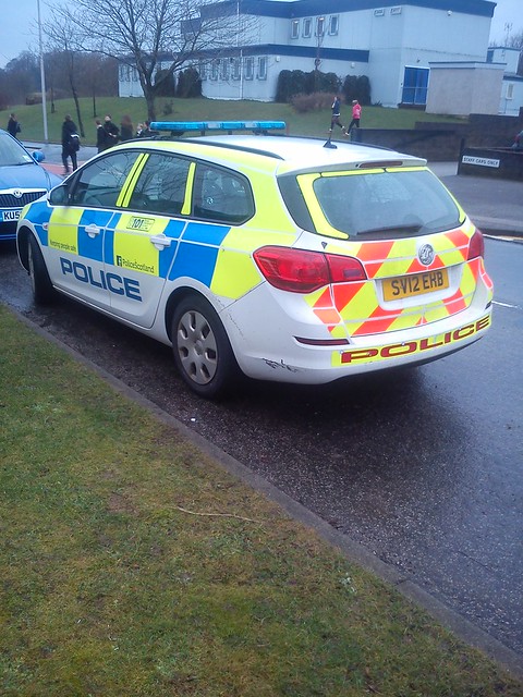 Police Scotland- Vauxhall Astra Sports Tourer- Incident Response Vehicle- SV12 EHB