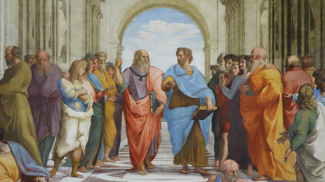 Raphael, Plato and Aristotle