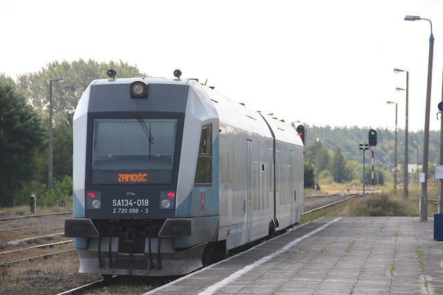 PR SA134-018 , Krasnystaw Fabryczny train station 11.08.2014