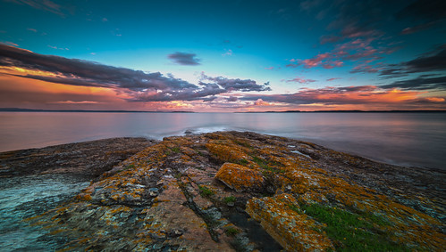 sunset sea sky color nature water norway clouds nikon waves cloudy le coastline afterglow d800 14mm samyang