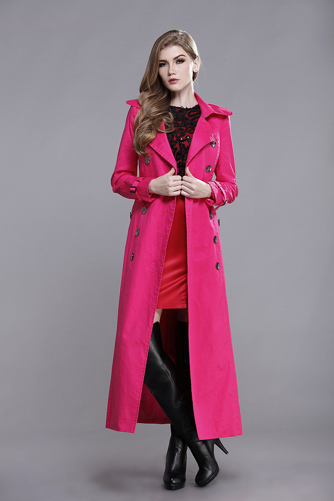 Beautiful Maxi Trench | I love that design | betrenchcoated | Flickr