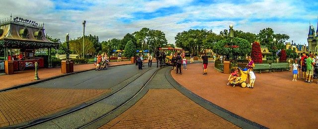 Horse and Carriage/Trolley Ride Magic Kingdom Walt Disney World