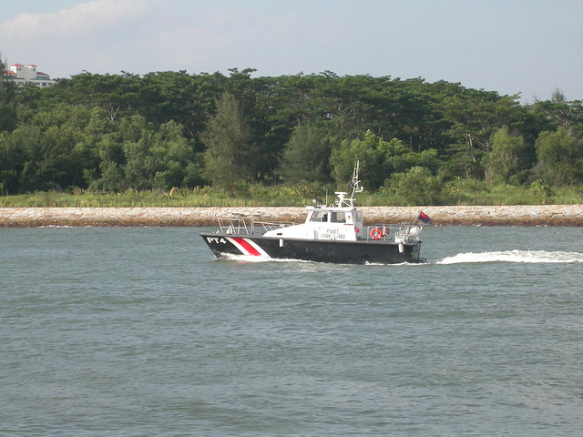 322 Police Coast Guard launch, Singapore Harbour