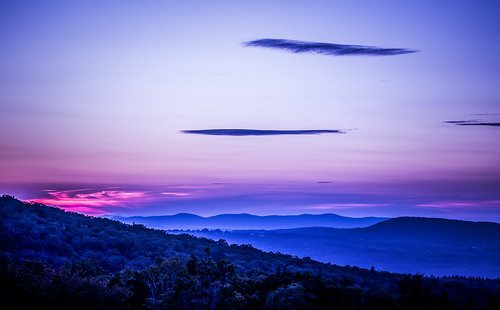 new sunset white mountain purple nh hampshire