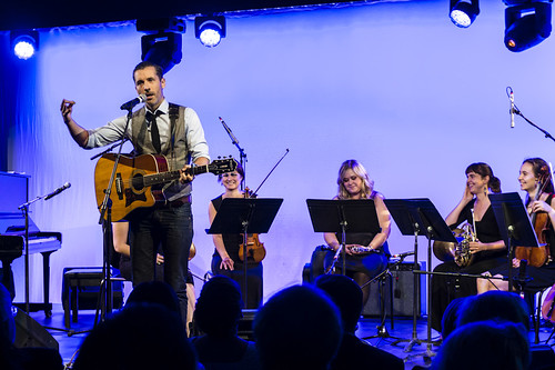 Banff Centre faculty and Juno Award nominee Royal Wood performs with Banff Centre musicians-in-residence at Friday Night LIVE.