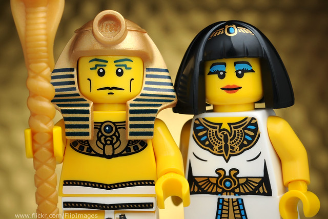 Cute Couple - Pharaoh and Egyptian Queen