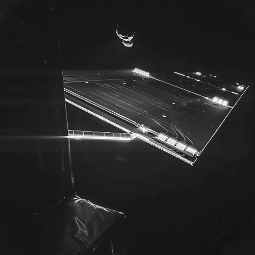 Rosetta mission selfie at comet | by europeanspaceagency