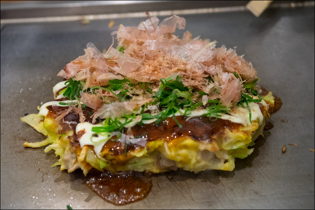 Okonomiyaki que tomamos en Sunshine City