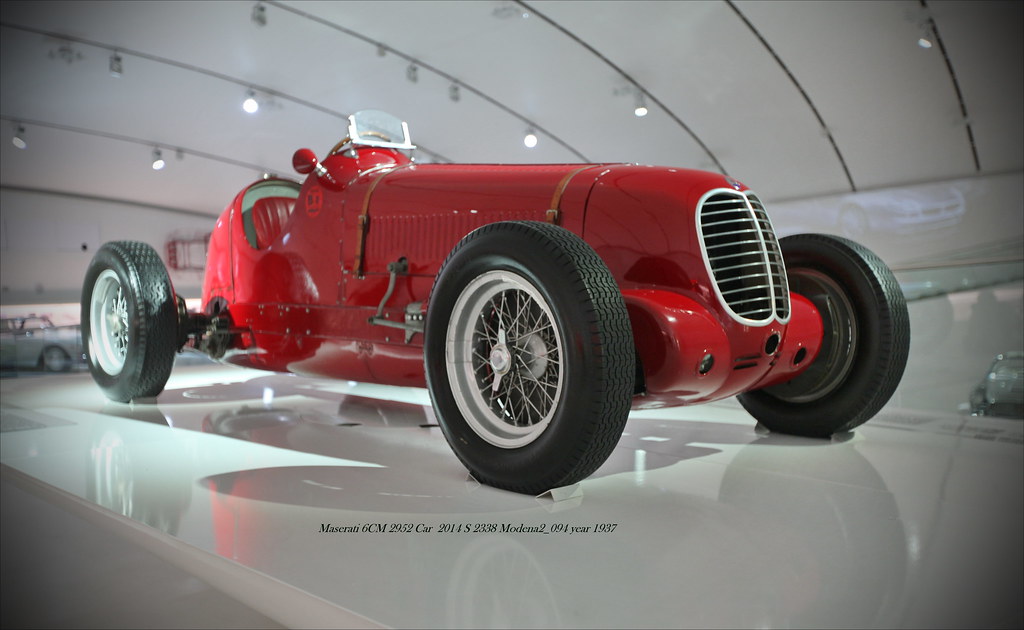 Maserati 6CM year 1937 2952 Car  2014 S 2338 Modena2_094 year 1937 Museum Modena Enzo Ferrari