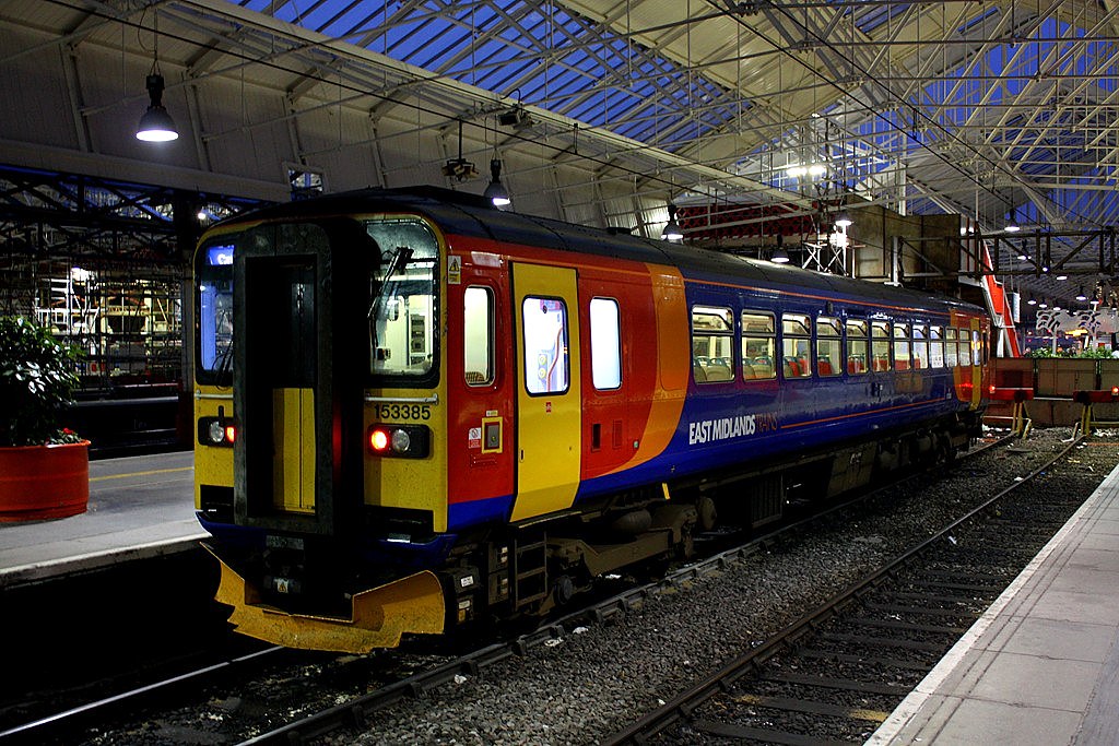 East Midlands Bubble Car at Crewe