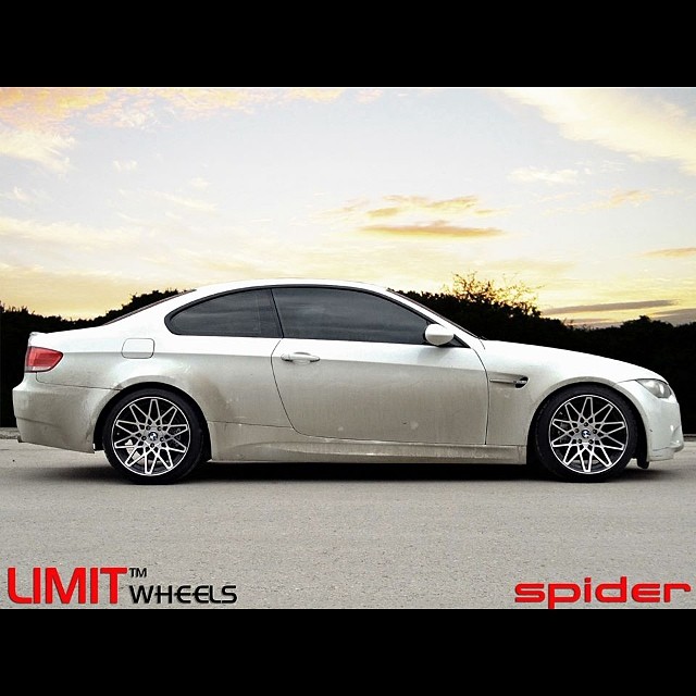 M3 E90 - LIMIT Spider 18 #limitwheels #wheels #bmw #e9…