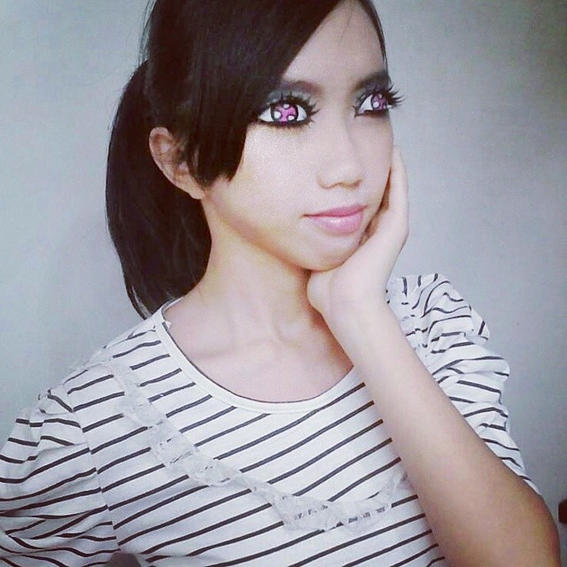 Anime eyes by #feliciazoemakeup #feliciazoe #makeup #manga… | Flickr