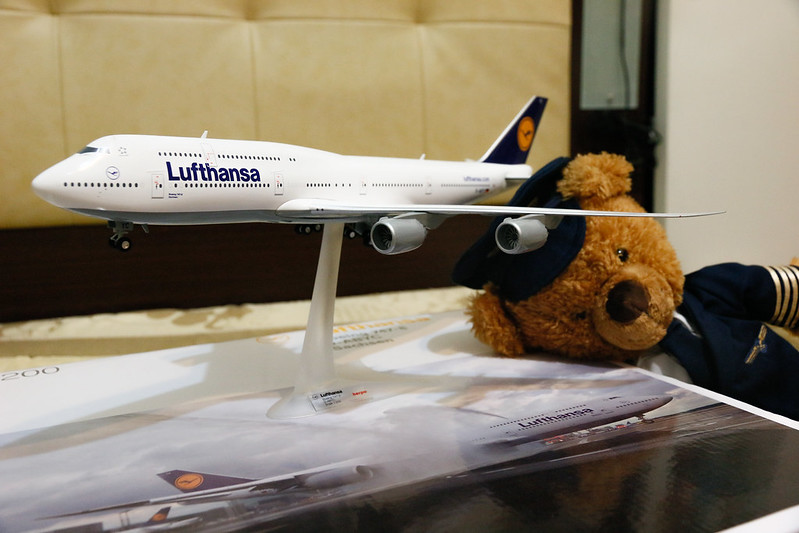 Lufthansa 747-8i D-ABYC Sachsen 模型 1:200