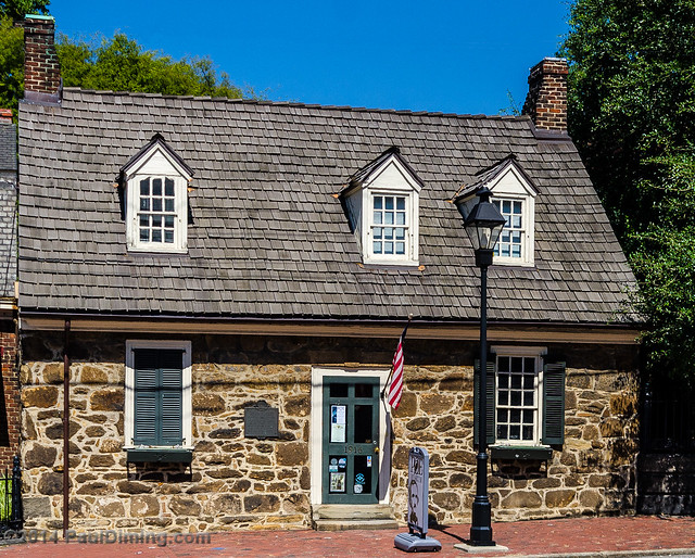 The Poe Museum in The Old Stone House c 1740 - Richmond, VA