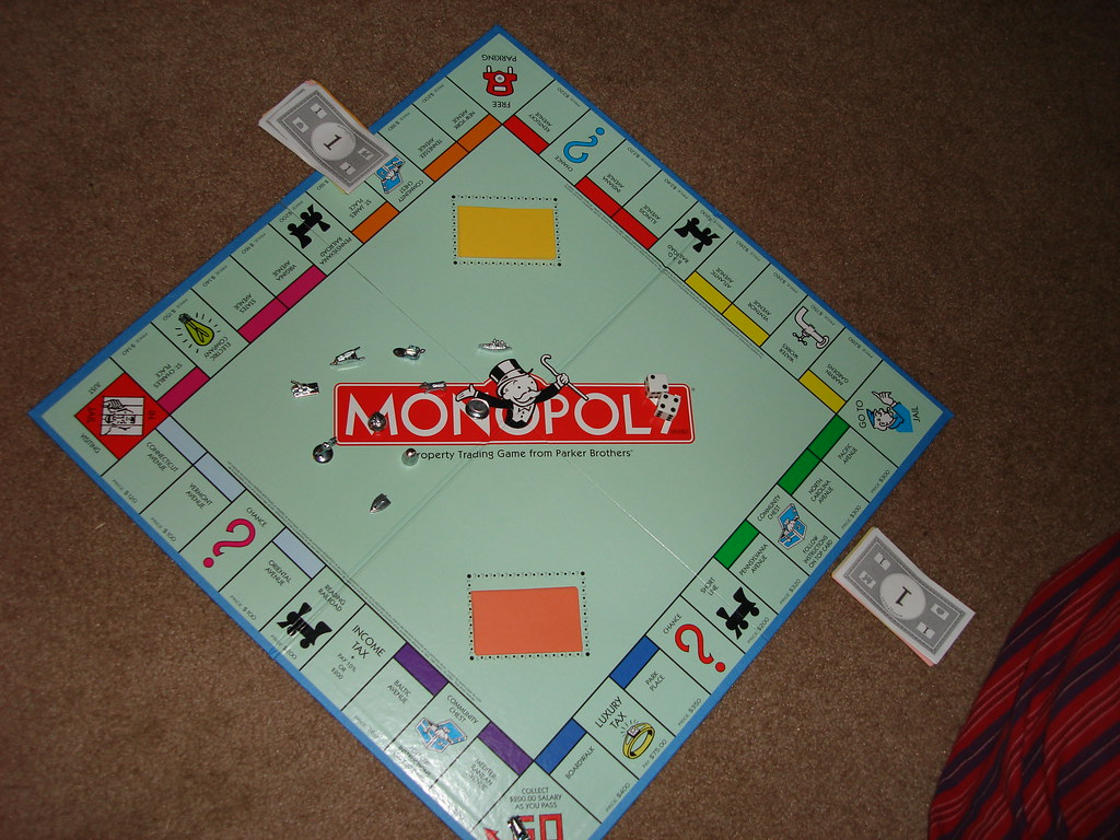 Monopoly. Photo by Mark Doliner; (CC BY-SA 2.0)