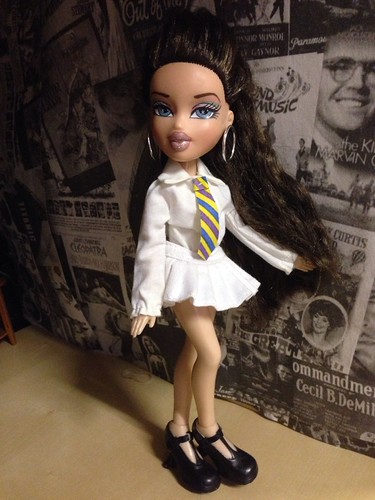 Off to work! 8 hour shift here I come #bratz #work | by Lani and Tani