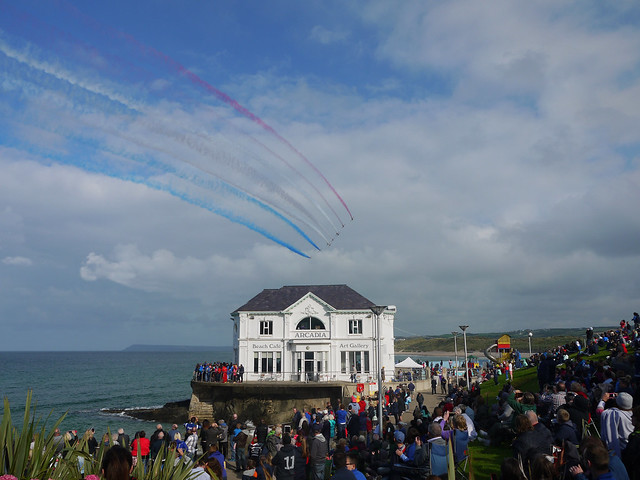 Red Arrows Over Arcadia